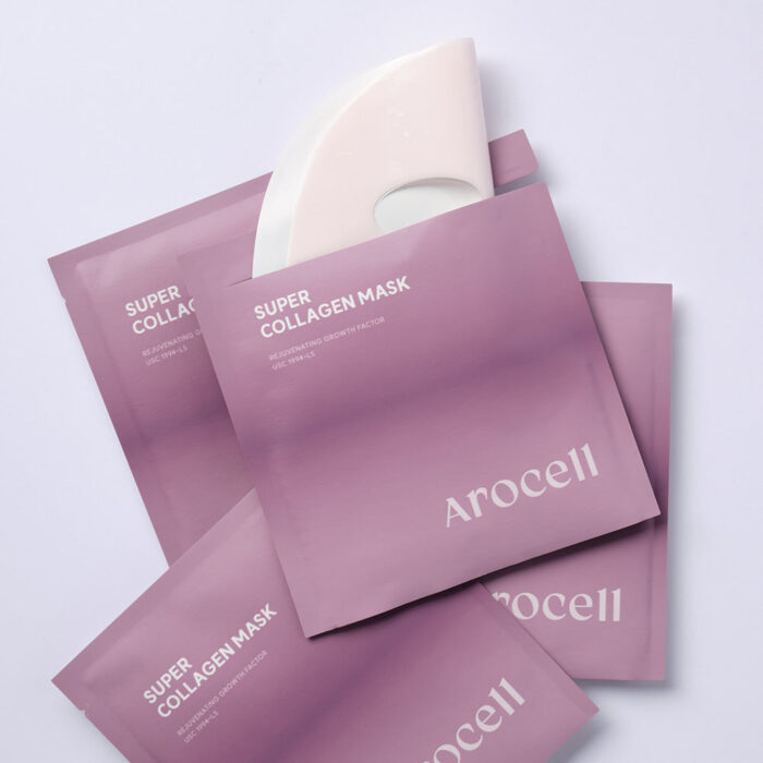 Arocell Super Collagen Mask 4+4Sheets* 43g - Image 5