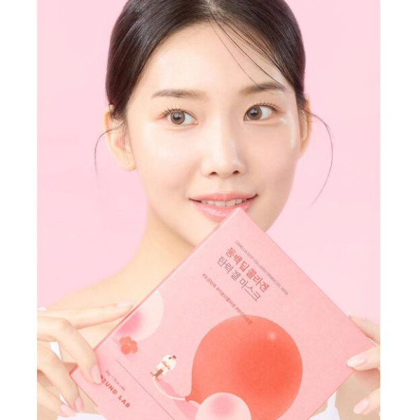 ROUND LAB Camellia Deep Collagen Firming Gel Mask 34g*4sheet