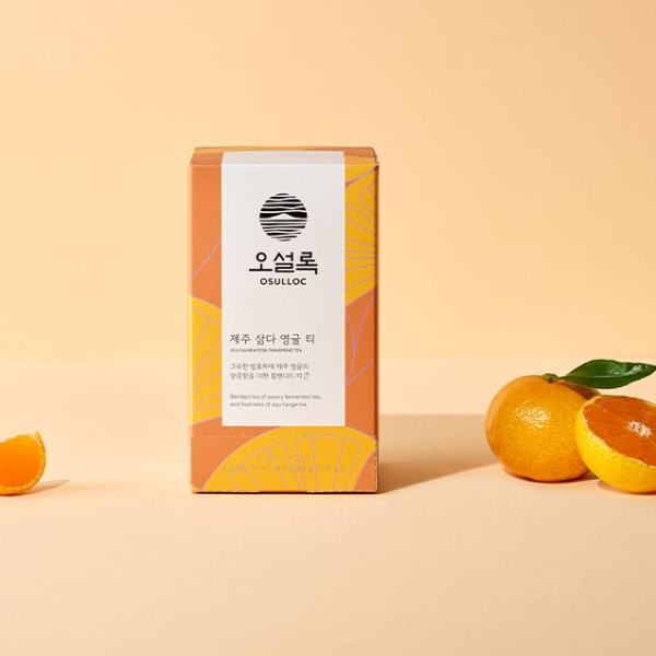 OSULLOC Jeju Samda Tangerine Tea Bag 1.2g*20ea