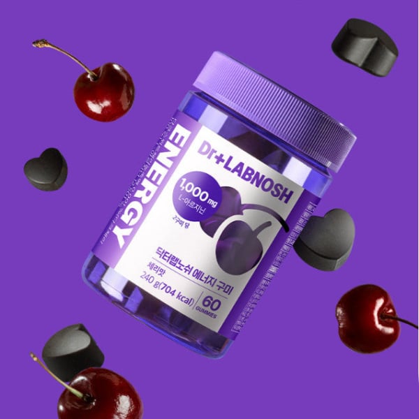 Dr+LABNOSH Cherry Flavor Gummy 60Gummies