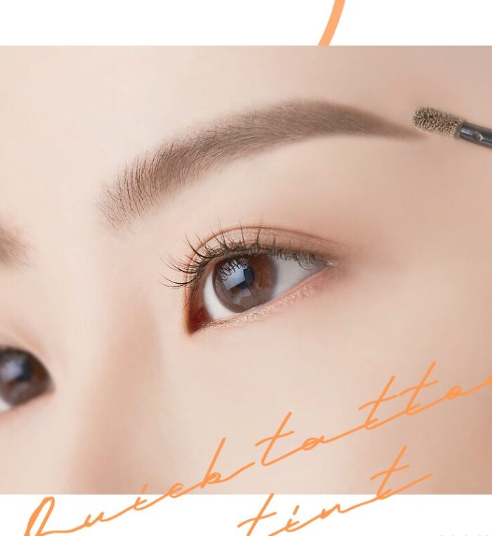 delyvely Quick Tattoo Brow Tint Pastel Brown 3g - Image 2