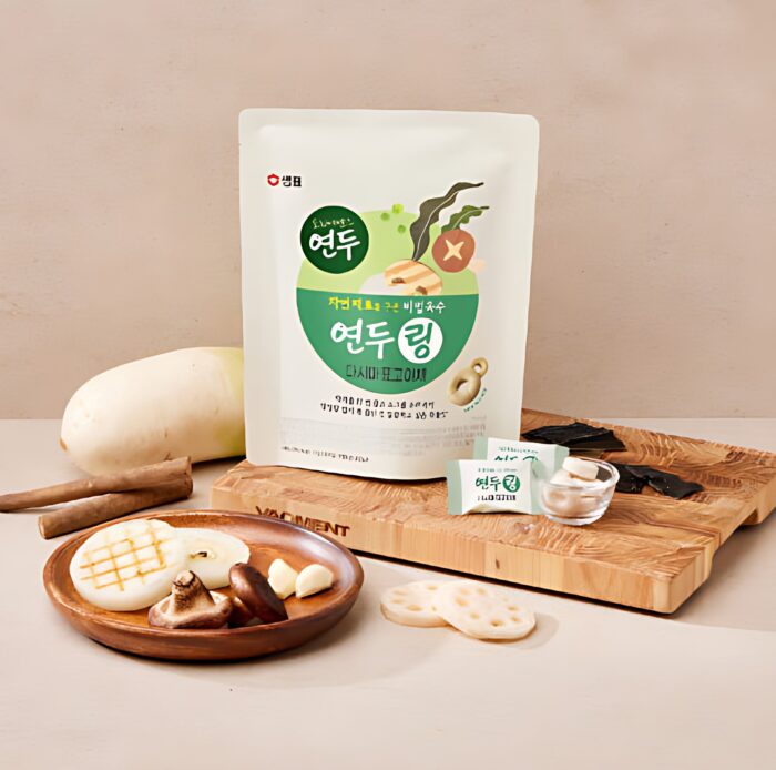 Sempio Yondu-Ring Vegetable Broth with Kelp & Shiitake Mushrooms 140g*2pack - Image 2