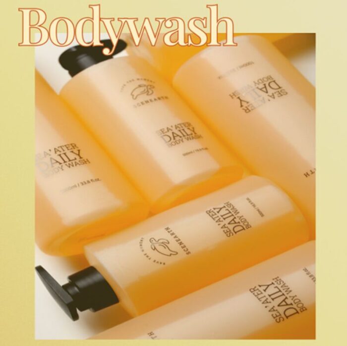 SCENEARTH Sea'ater Daily Body Wash 500ml/1000ml - Image 3