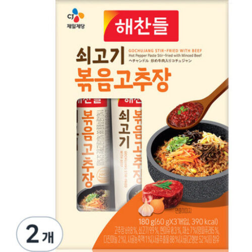 CJ Haechandle Beef Stir-fry with Red Pepper Paste 180g*2ea