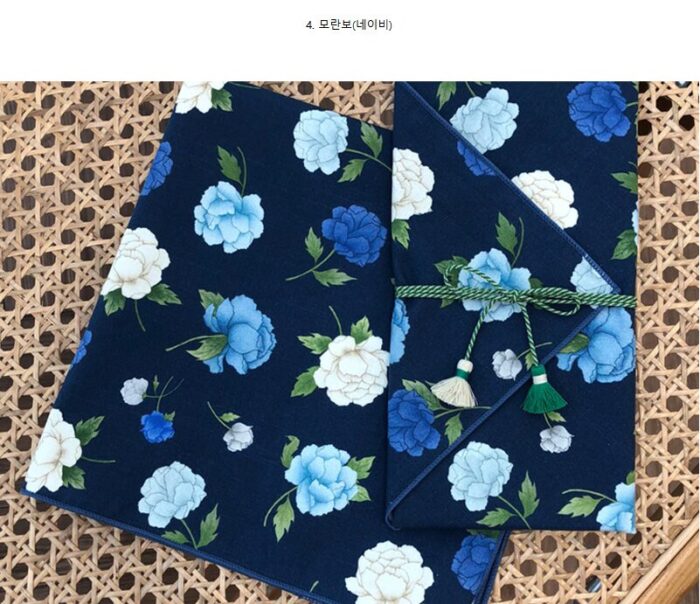 K-Heritage Peony Flower Bojagi - Image 7