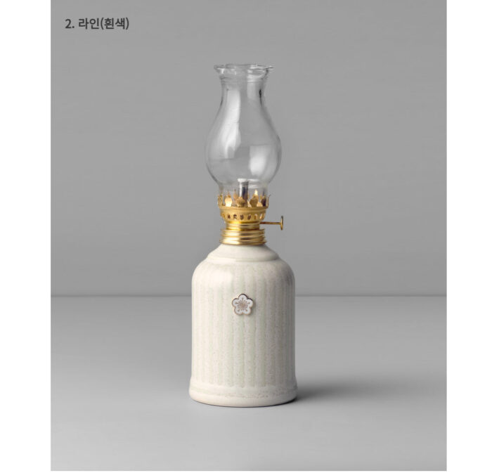 K-Heritage Plum Blossom Oil Lamp - Small - Image 3