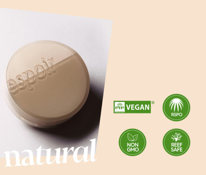 espoir Pro Tailor Be Natural Cushion SPF50 PA++++ 14g + Refill 14g - Image 4
