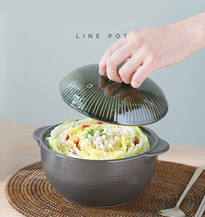 LIHAN Linepot Crack-Free Ttukbaegi Green