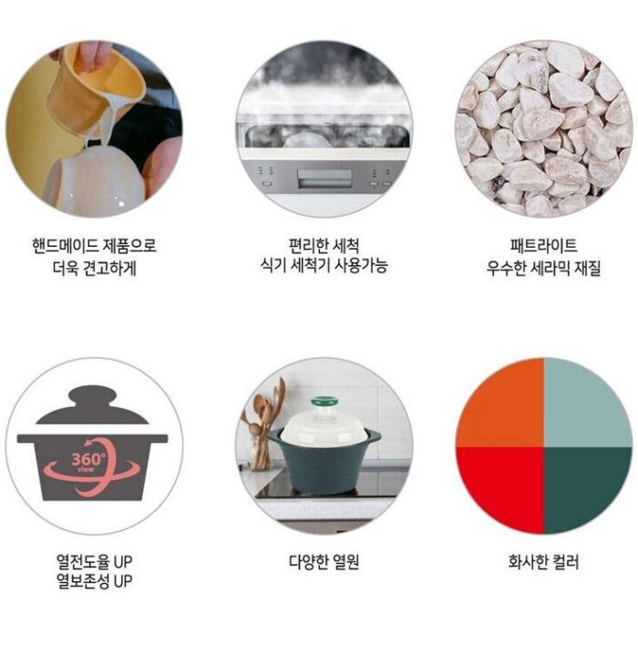 adora Noble Ceramic Heat Resistant Pot - Image 4