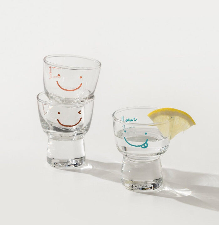 Smile Waggle Waggle Soju Glass 6P SET - Image 2