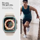 Spigen EZ Fit Tempered Screen Protector for Apple Watch Ultra 2, Apple Watch Ultra (49mm) - 2 Pack