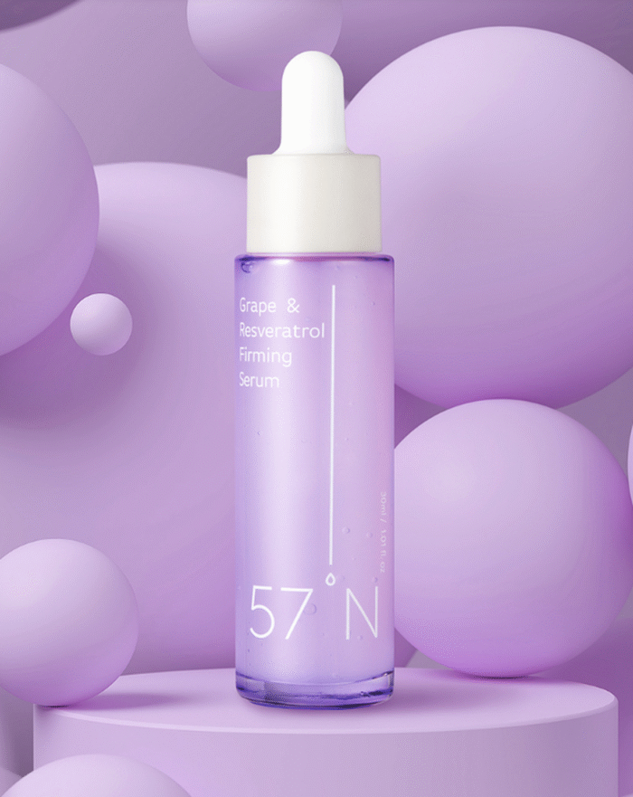 57°N Grape & Resveratrol Firming Serum 30ml - EmpressKorea