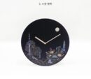 K-Heritage Mother-of-Pearl Lacquer Wall Clock