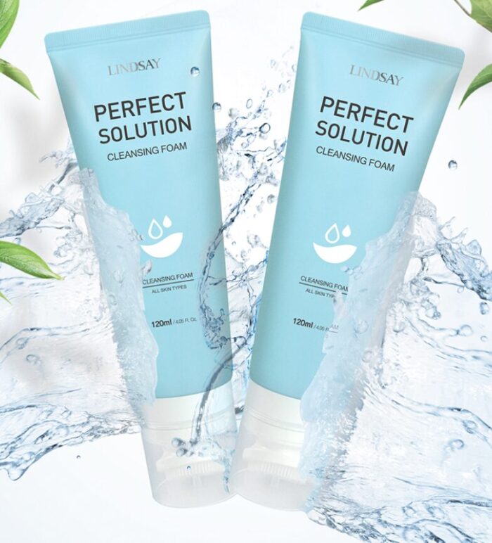 LINDSAY Perfect Solution Cleansing Foam 120ml - Image 4