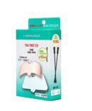 BRING GREEN Tea Tree Cica Pore Nose Pack 5sheets+10Dual Compressed Cotton Swabs*2box