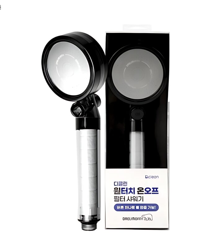 DAELIM BATH One Touch On-Off Filter Shower Head Ver2