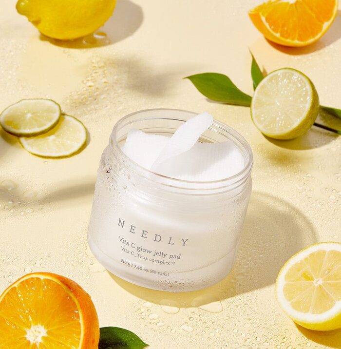 NEEDLY Vita C Glow Jelly Pads 210g / 60 Sheets - EmpressKorea