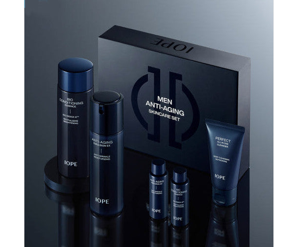 IOPE Men Bio Conditioning Essence 145ml+Anti-Aging Emulsion EX 120ml
