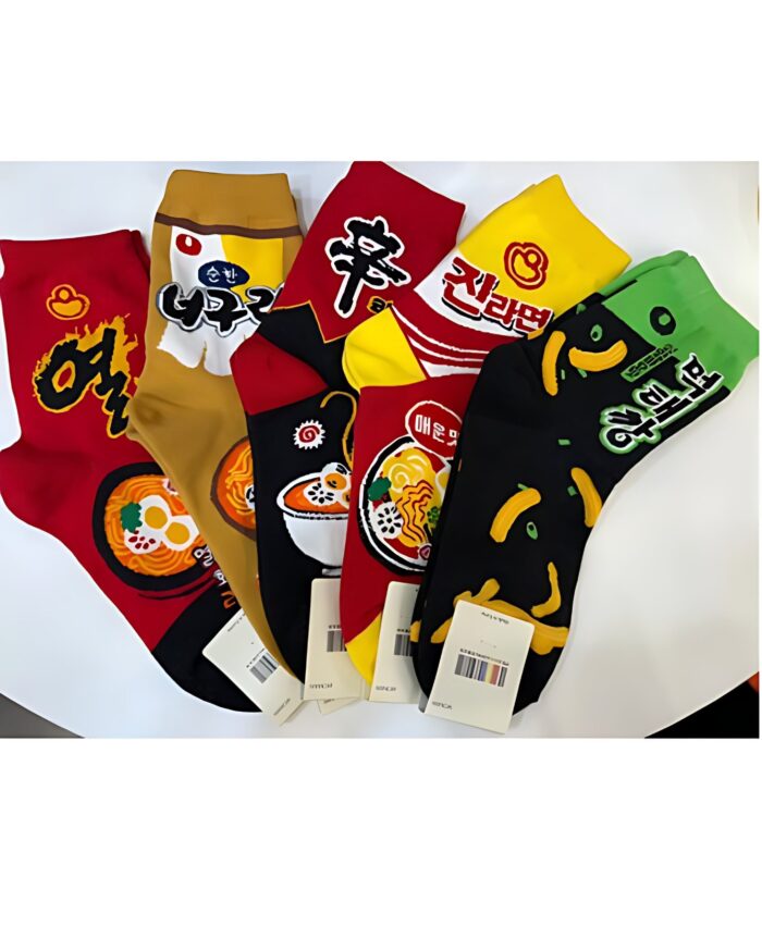 Funny Ramen Socks 5pair Set
