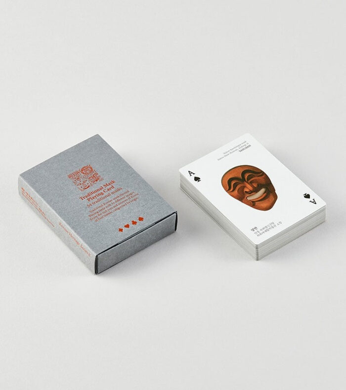 K-Heritage Poker Card Korean Traditional Mask - Image 2