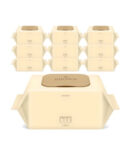 BROWN LIFE Beige Embossed Baby Wipes 100sheets 294g*100packs