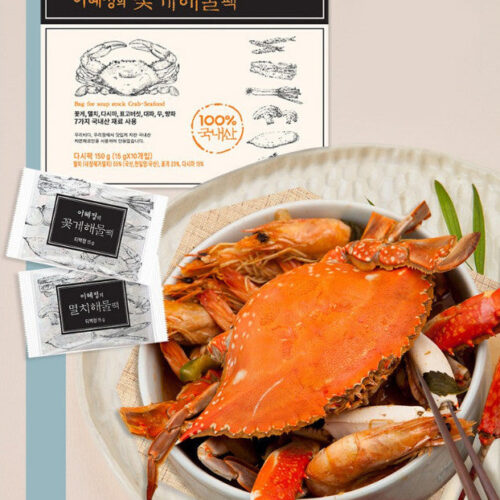 Big Mama Lee Hye-jeong Crab Seafood Pack 15gx10ea
