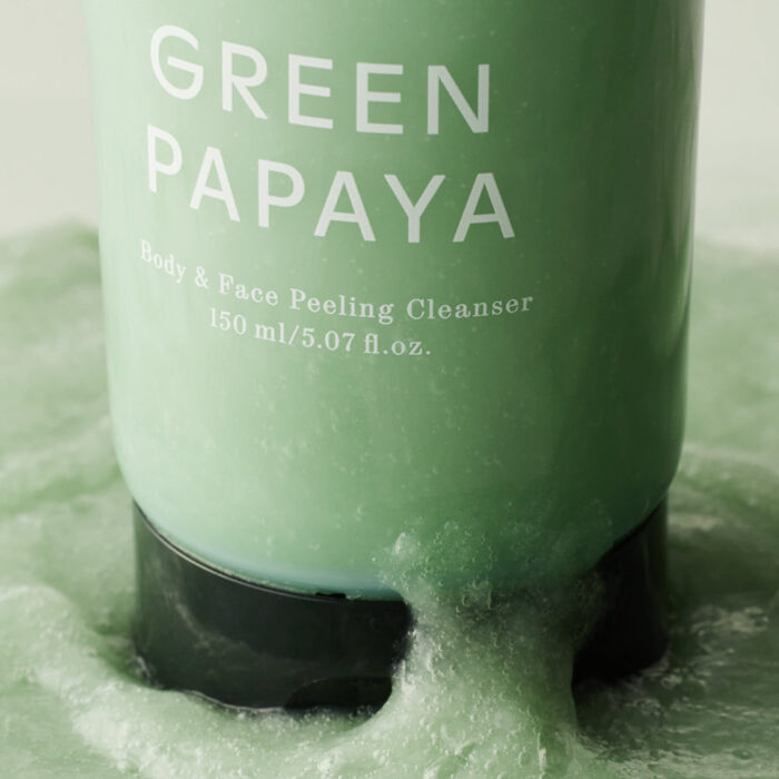 shaishaishai Green Papaya Body & Face Peeling Cleanser 150ml - Image 4