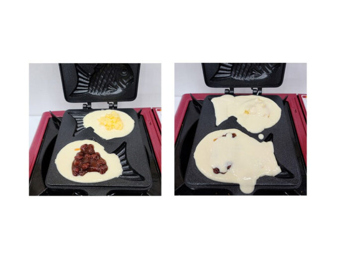 Easy Cooker Bungeoppang 2-Slot Pan 37cm