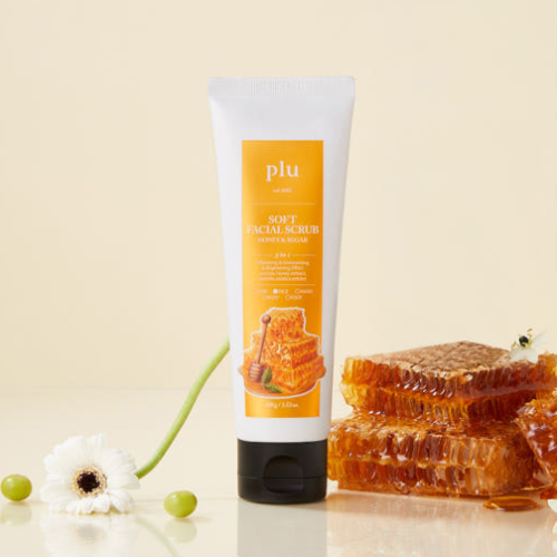 plu Honey Sugar Facial Scrub 70g
