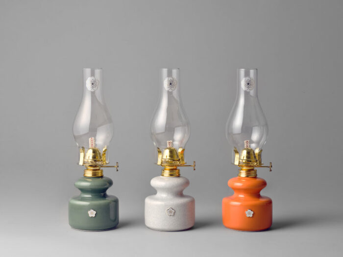 K-Heritage Plum Tree Blossom Oil Lamp (Round/Large)