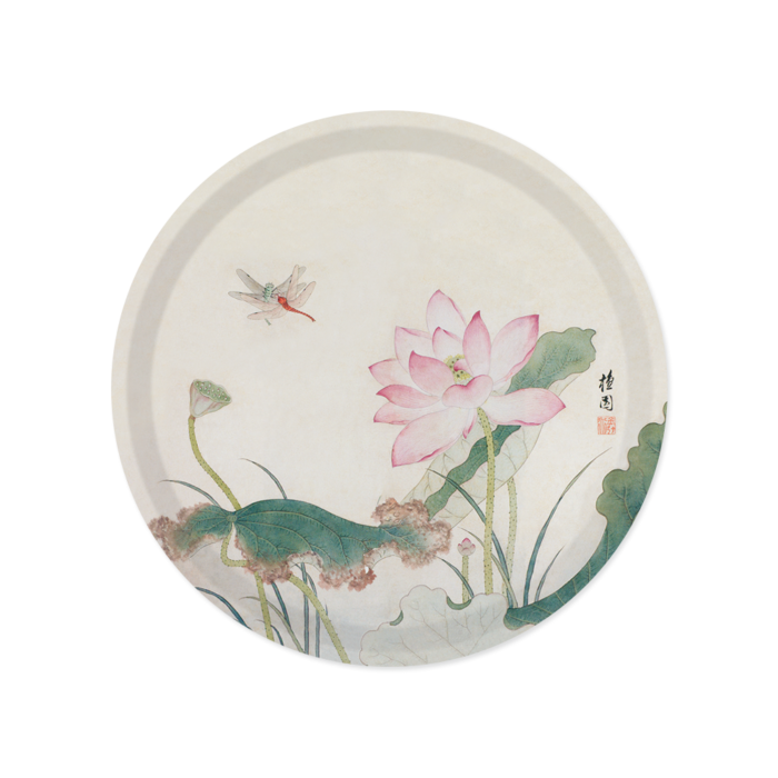 K-Heritage Korean Painting Round Tray - Image 3