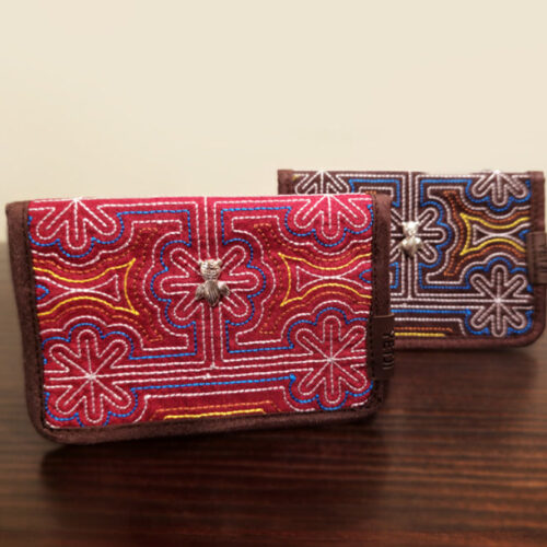 K-Heritage Colorful Quilted Ssamji Gateway Card Wallet