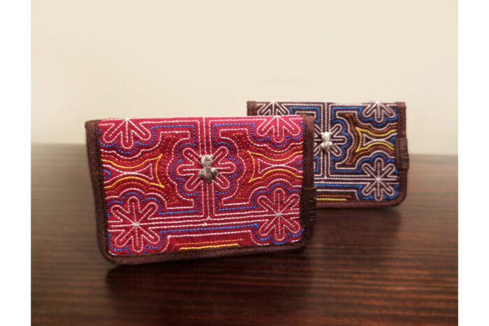 K-Heritage Colorful Quilted Ssamji Gateway Card Wallet
