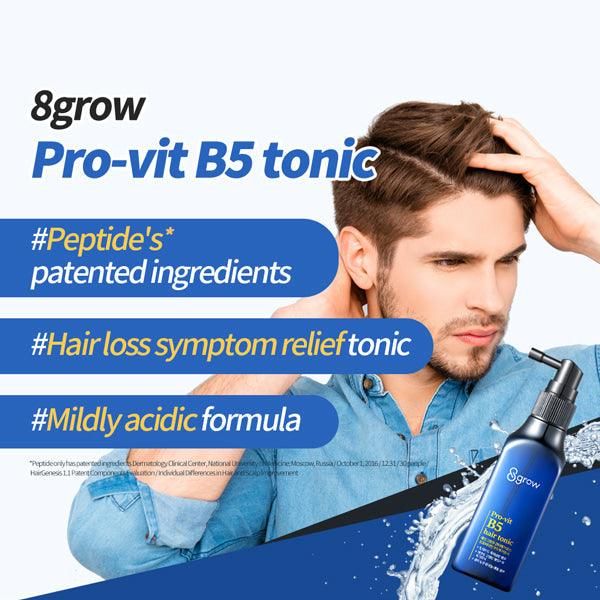 8grow Anti-Hairloss Pro Vitamin B5 Hair Tonic 100ml - EmpressKorea