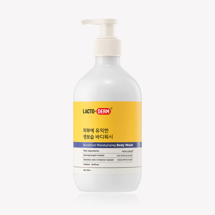 LACTO DERM Beneficial Moisturizing Body Wash 400ml - Image 3