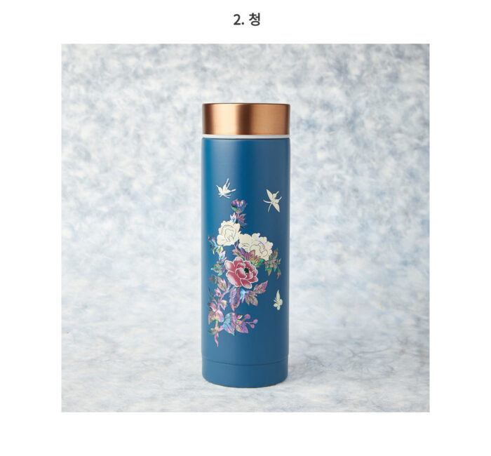 K-Heritage Mother-of-Pearl Color Tumbler-Peony Blossom - Image 5