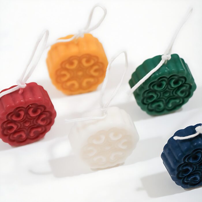 K-Heritage Cloud Candle Set (5pcs) - Image 2