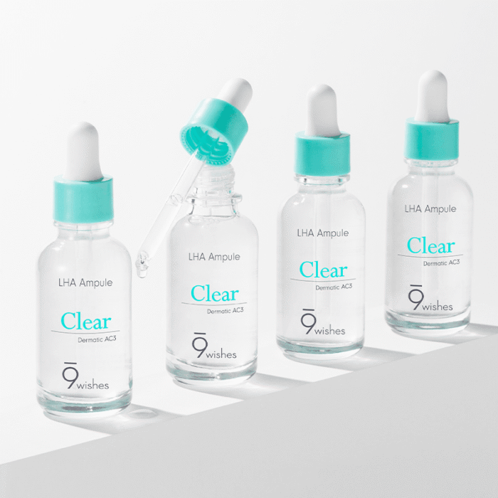 9wishes Dermatic AC3 Clear LHA Ampule 30ml - EmpressKorea