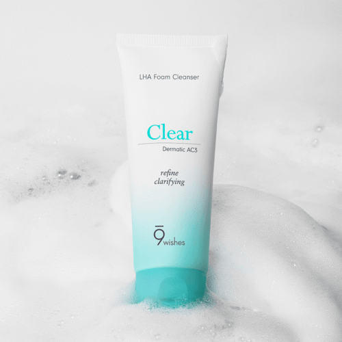 9wishes Dermatic AC3 Clear LHA Foam Cleanser 150ml - EmpressKorea