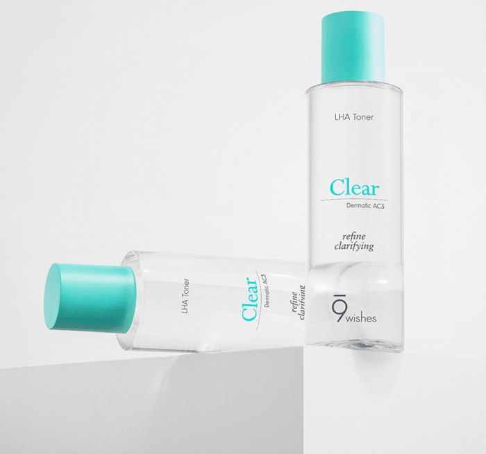 9wishes Dermatic AC3 Clear LHA Toner 150ml - EmpressKorea