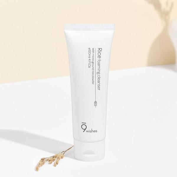 9wishes Rice Foaming Cleanser 120ml - EmpressKorea
