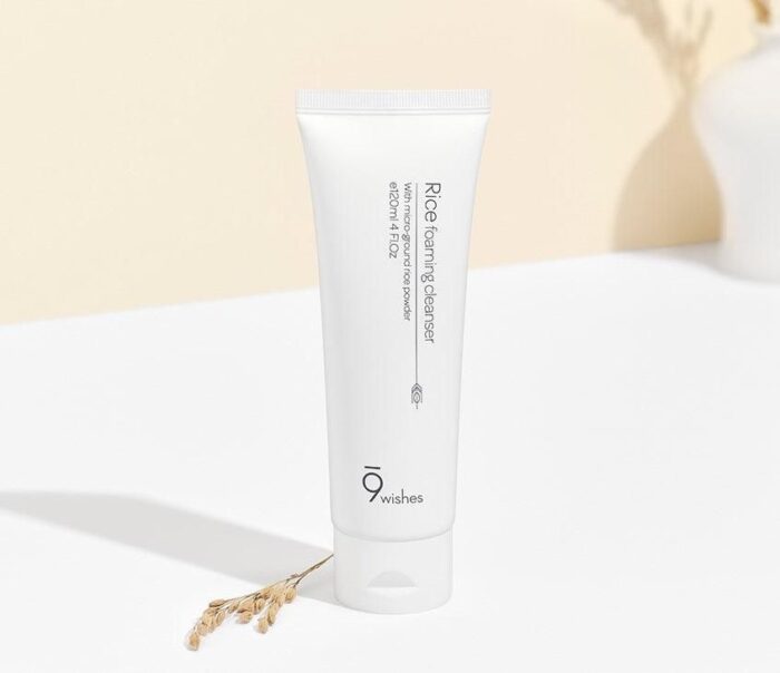 9wishes Rice Foaming Cleanser 120ml - EmpressKorea