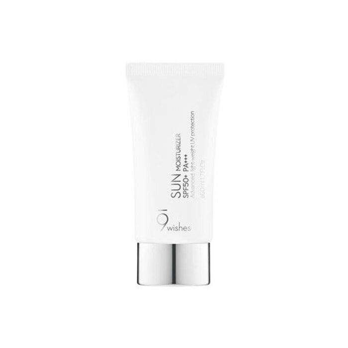 9wishes Sun Moisturizer SPF 50+ PA+++ 50ml - EmpressKorea