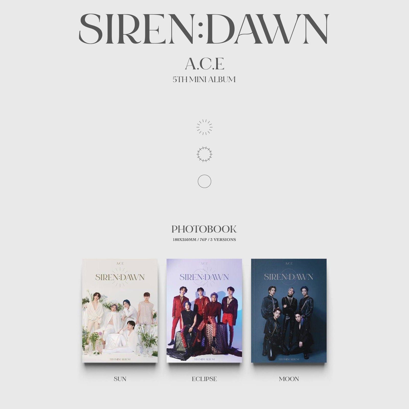 A.C.E - 5th Mini Album - SIREN: DAWN - EmpressKorea