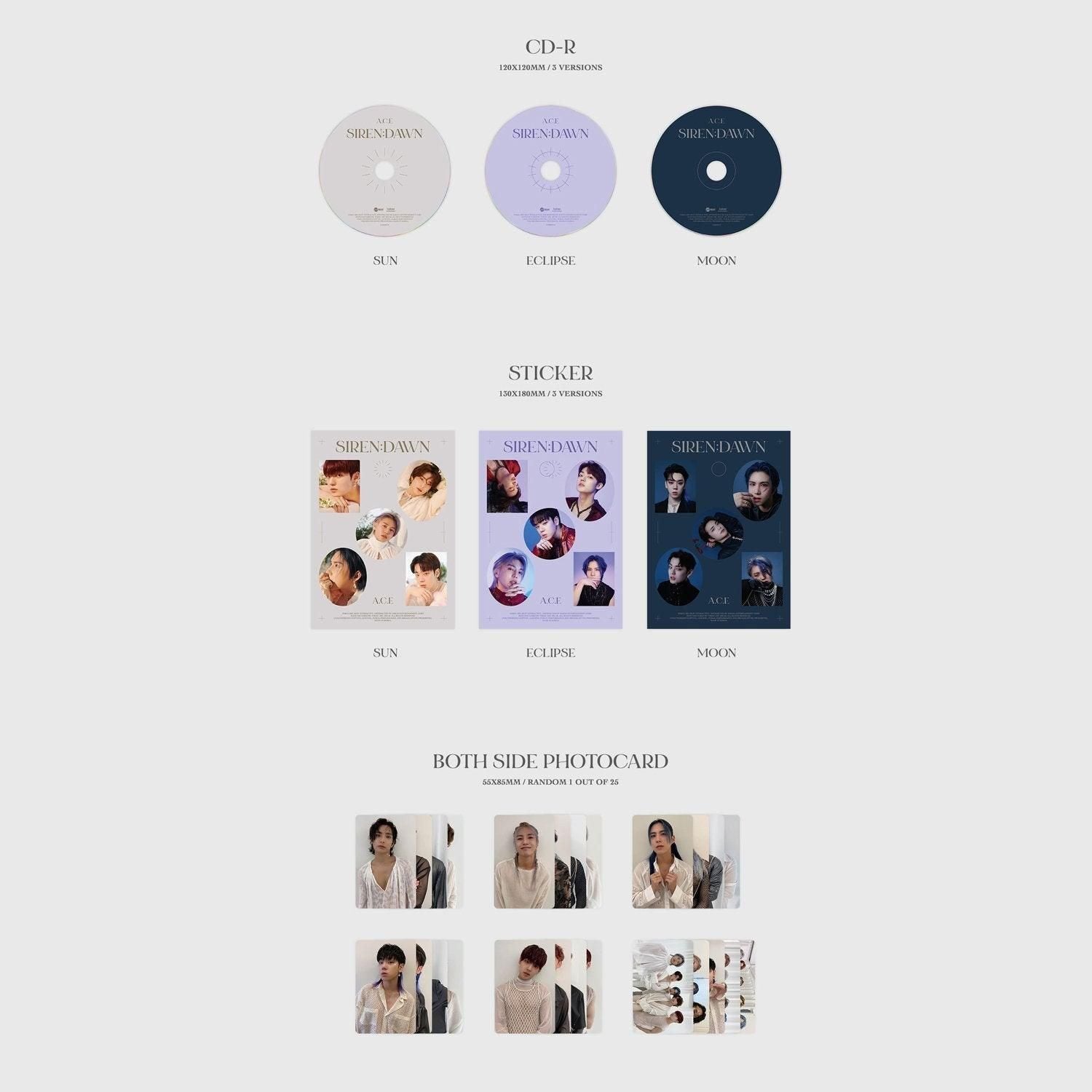 A.C.E - 5th Mini Album - SIREN: DAWN - EmpressKorea