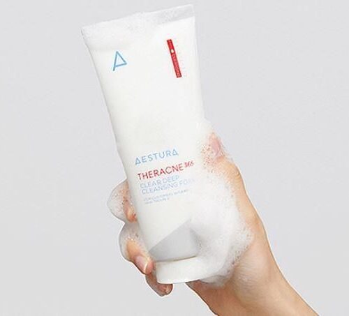 AESTURA Theracne 365 Clear Deep Cleansing Foam 200ml - EmpressKorea