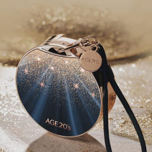 AGE20's Essence Cover Pact Black Gold Edition+Refill 2pcs - EmpressKorea