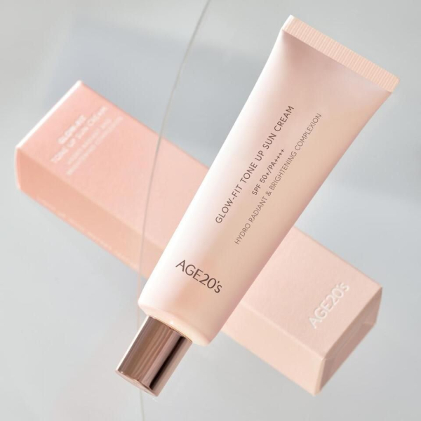 AGE20's Glow Fit Tone Up Sun Cream 50ml - EmpressKorea