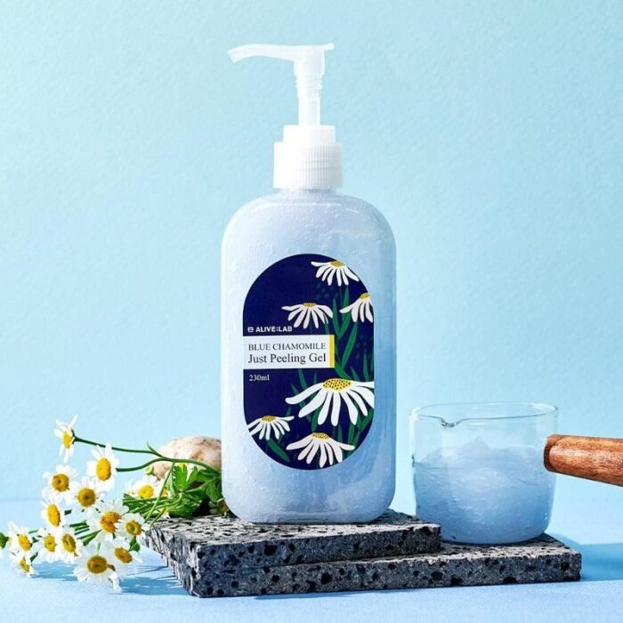 ALIVE:LAB Blue Chamomile Just Peeling Gel 230ml - EmpressKorea