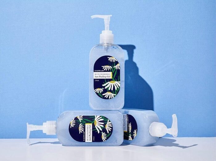 ALIVE:LAB Blue Chamomile Just Peeling Gel 230ml - EmpressKorea